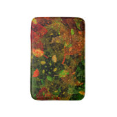 Herbstfarbenes Dekordesign Badematte (Vorderseite Vertikal)