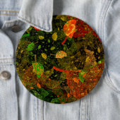 Herbstfarbenes Dekordesign Button (Beispiel)