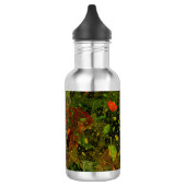 Herbstfarbenes Dekordesign Edelstahlflasche (Links)