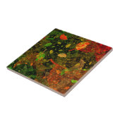 Herbstfarbenes Dekordesign Fliese (Seite)