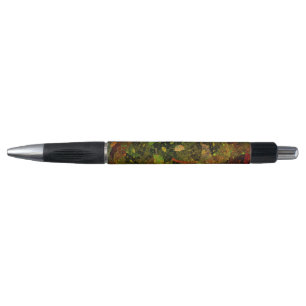 Herbstfarbenes Dekordesign Kugelschreiber