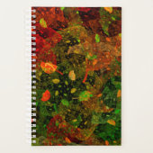 Herbstfarbenes Dekordesign Planer (Vorderseite)