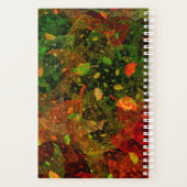 Herbstfarbenes Dekordesign Planer (Rückseite)
