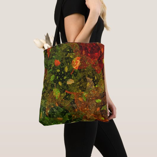 Herbstfarbenes Dekordesign Tasche (Von Nahem)