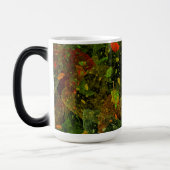 Herbstfarbenes Dekordesign Verwandlungstasse (Links)