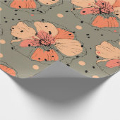 HERBSTFARBENES GESCHENKPAPIER (Ecke)