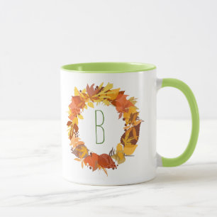 Herbstfarbenleafs - Illustration Tasse