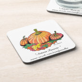 " Herbstfavorite "...Cork Untersetzer (Linke Seite)