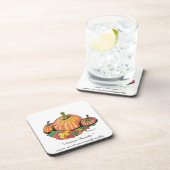 " Herbstfavorite "...Cork Untersetzer (Rechte Seite)