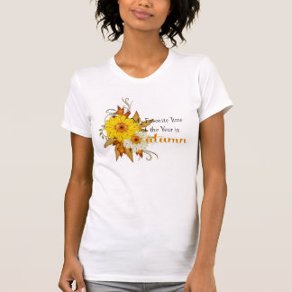 Herbstfavoritenzeit Blume T - Shirt 4