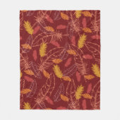 Herbstfedern Fleece (Vorderseite)