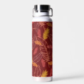 Herbstfedern Trinkflasche (Rückseite)