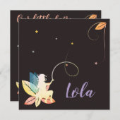 Herbstfee-Geburtsmeldung (Vorne/Hinten)