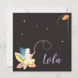 Herbstfee-Geburtsmeldung