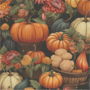 Herbstfeier Aufkleber