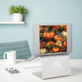 Herbstfeier Aufkleber (Laptop auf Schreibtisch)