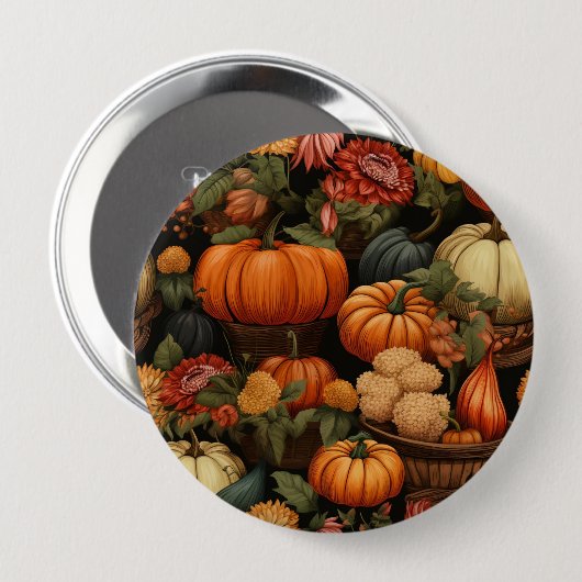 Herbstfeier Button (Vorne & Hinten)