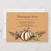 Herbstfeier Einladung (Vorderseite)