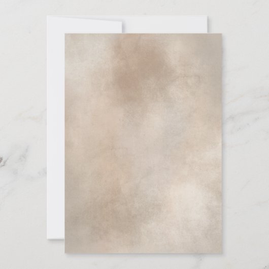 Herbstfeier Erntedank Abendessen Einladung (Rückseite)