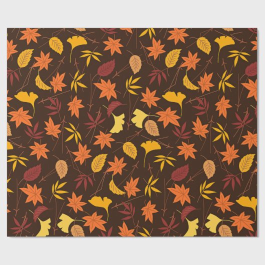 Herbstfeier Geschenkpapier (Flach)