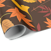 Herbstfeier Geschenkpapier (Rolleneckpunkt)
