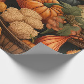 Herbstfeier Geschenkpapier (Ecke)