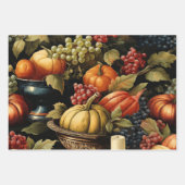 Herbstfeier Geschenkpapier Set (Vorderseite 3)