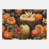 Herbstfeier Geschenkpapier Set (Vorderseite 2)