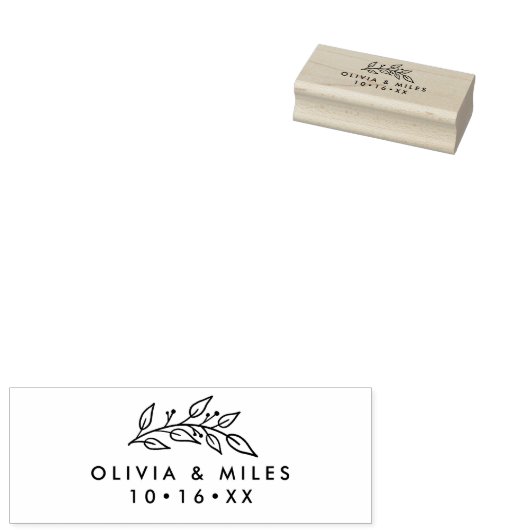 Herbstfeier Gummistempel (Stempel)