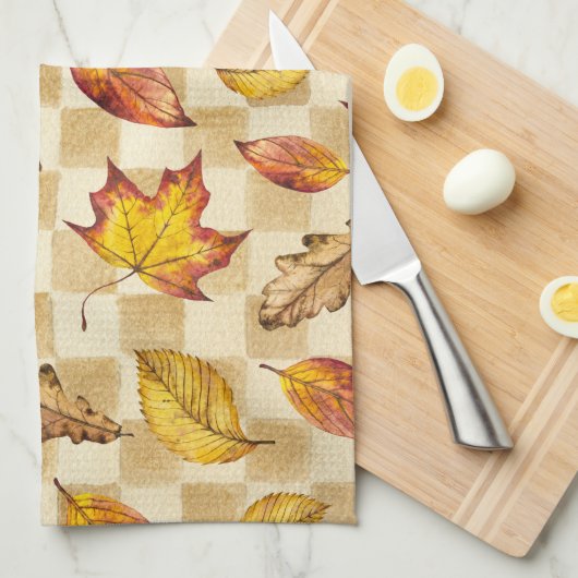 Herbstfeier Küchentuch (Viertel Falte)