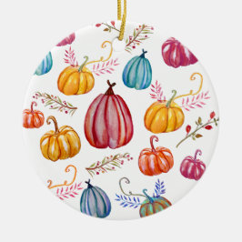 Herbstfeiern Rustikale Pumpkins Ornament