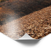 Herbstfeld Fotodruck (Ecke)