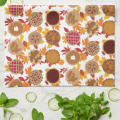 Herbstferien Küche Handtuch (Gefaltet)