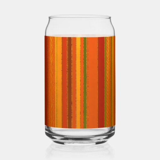 Herbstferien - Streifen hell Dosenglas (Rückseite)