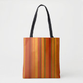 Herbstferien - Streifen hell Tasche (Vorderseite)
