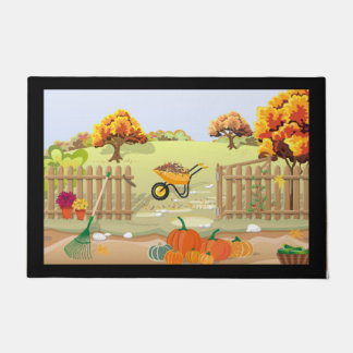 Herbstferienmatte Fußmatte