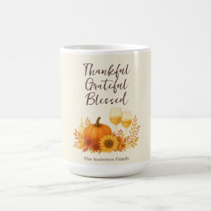 Herbstfest - Eleganter Gold Erntedank Kaffeetasse