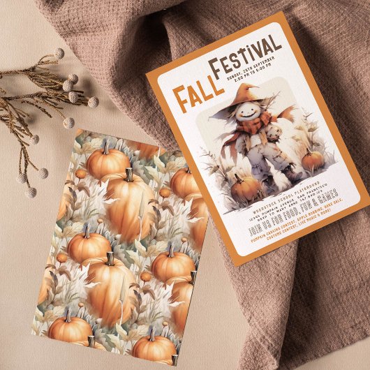 Herbstfest Ernte Party halloween Einladung