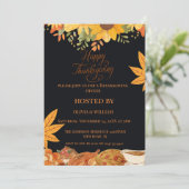 "Herbstfest: Feiern Sie Erntedank mit uns" Einladung (Stehend Vorderseite)