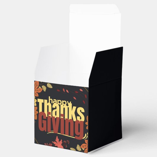 "Herbstfest: Feiern Sie Erntedank mit uns" Geschenkschachtel (Geöffnet)