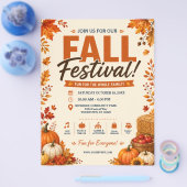 Herbstfest-Flugblatt Flyer (Einzeln)
