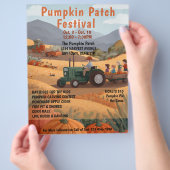 Herbstfest Flyer (Hand)