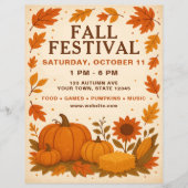 Herbstfest Flyer (Vorne)