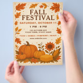 Herbstfest Flyer (Hand)