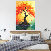Herbstfest Leinwanddruck (Insitu (Schlafzimmer))
