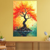 Herbstfest Leinwanddruck (Insitu (Wohnzimmer))