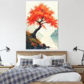 Herbstfest Leinwanddruck (Insitu (Schlafzimmer))