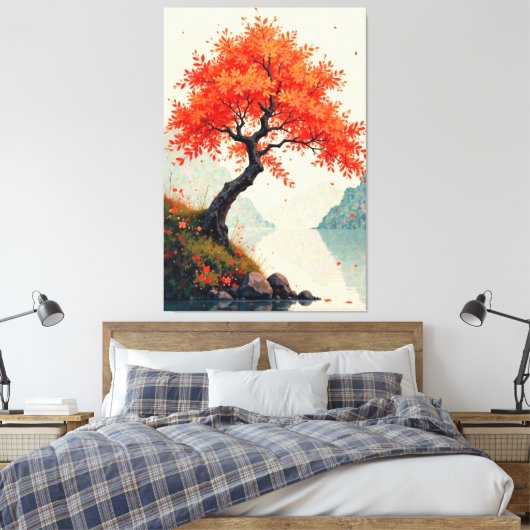 Herbstfest Leinwanddruck (Insitu (Schlafzimmer))