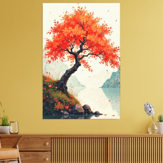 Herbstfest Leinwanddruck (Insitu (Wohnzimmer))