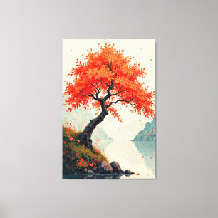 Herbstfest Leinwanddruck